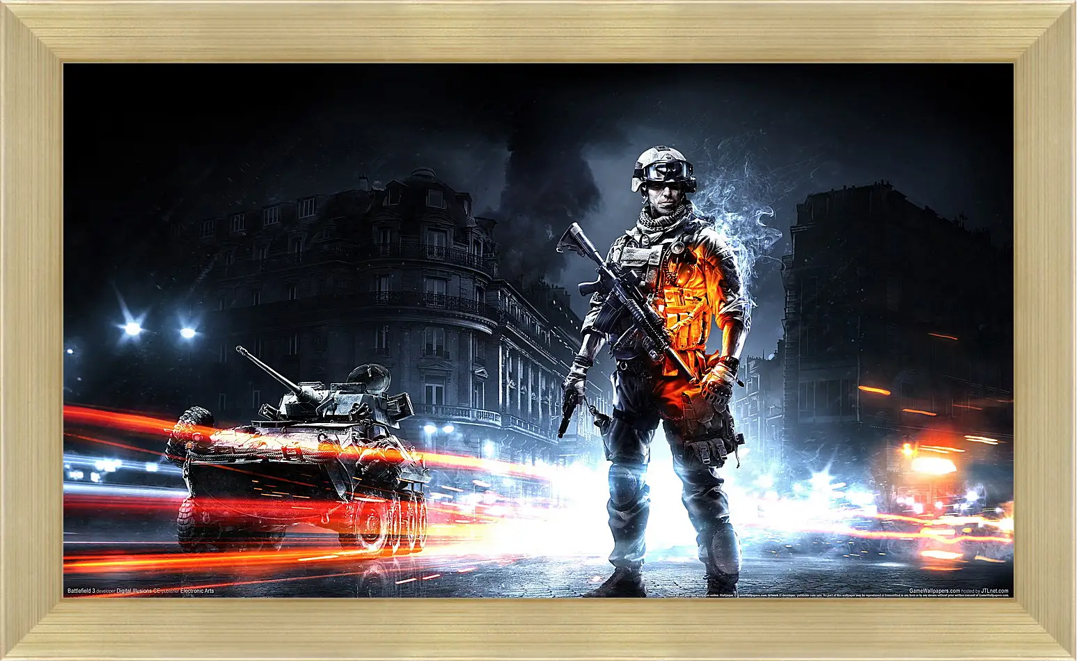 Картина в раме - Battlefield 3