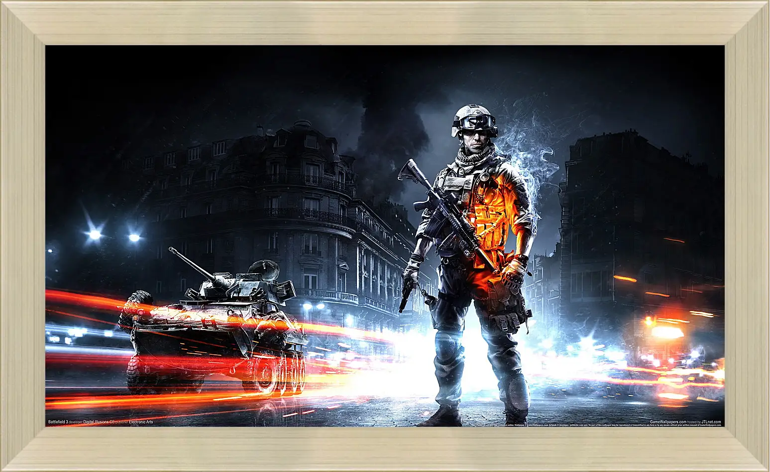 Картина в раме - Battlefield 3