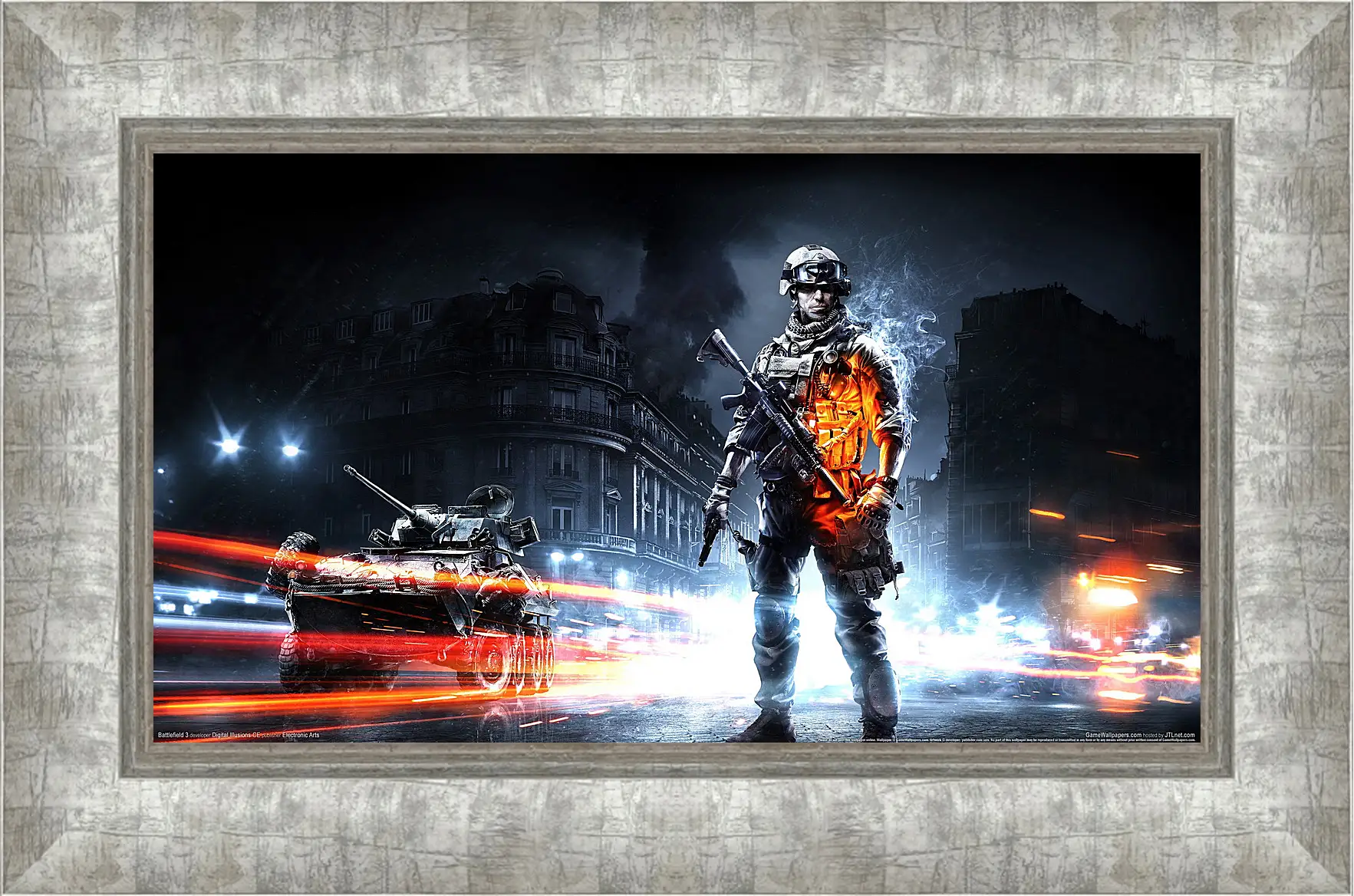 Картина в раме - Battlefield 3