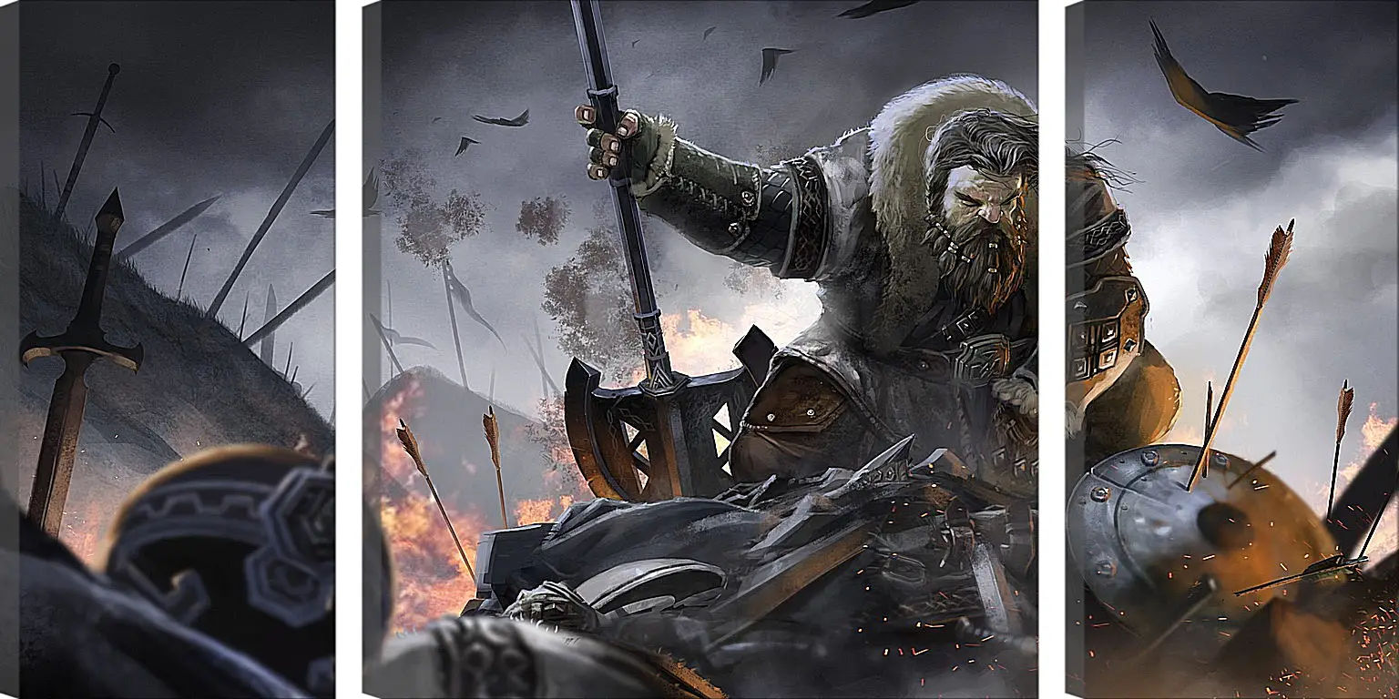 Модульная картина - The Hobbit: Armies Of The Third Age
