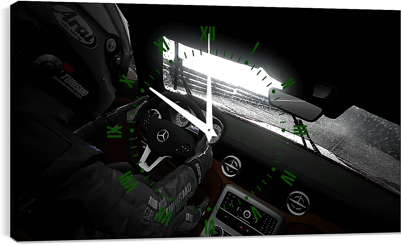 Часы картина - Gran Turismo 5
