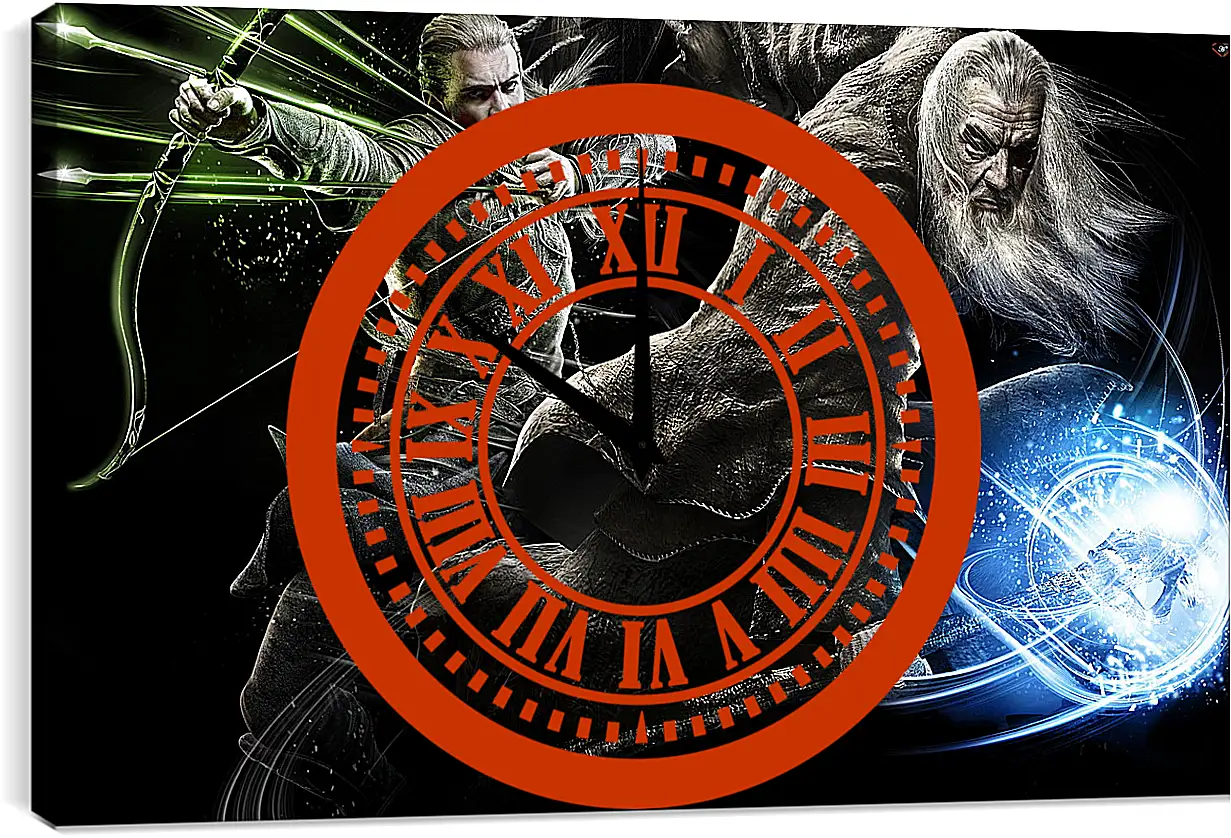 Часы картина - Guardians Of Middle-Earth
