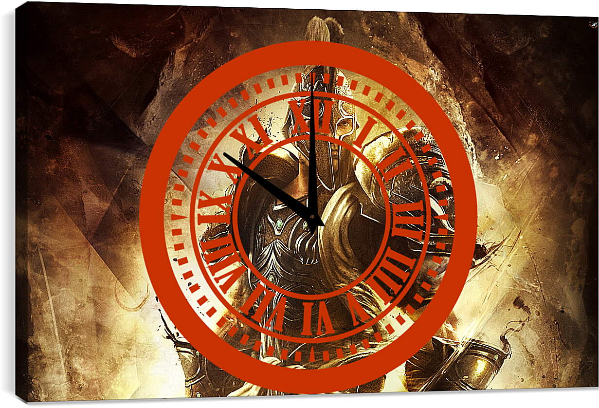 Часы картина - God Of War: Ascension
