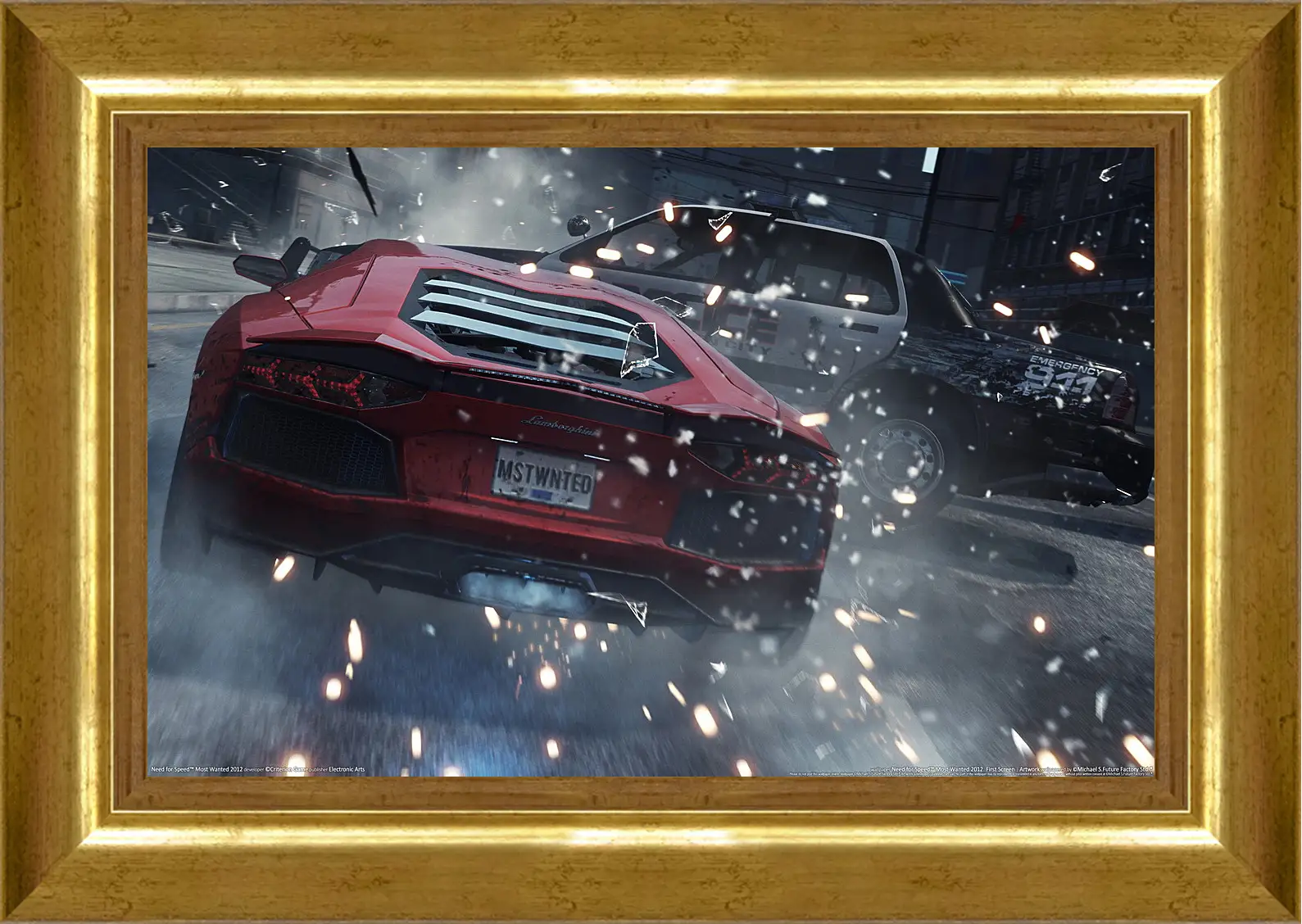 Картина в раме - Need For Speed: Most Wanted
