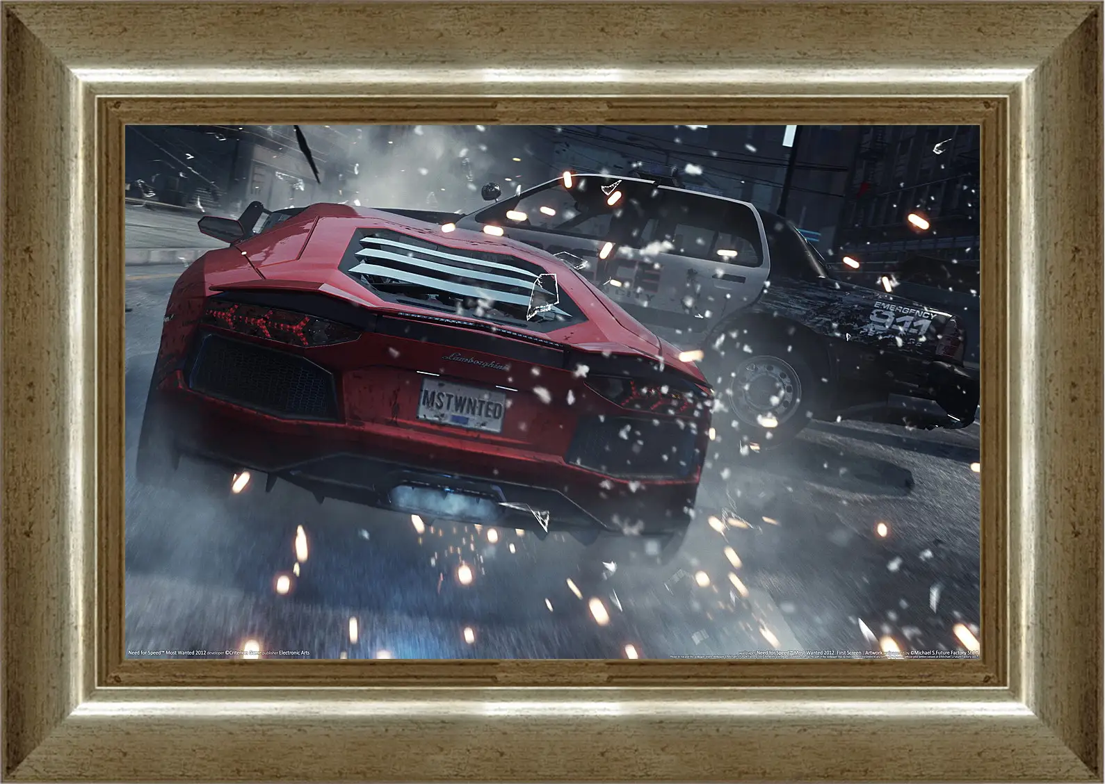 Картина в раме - Need For Speed: Most Wanted
