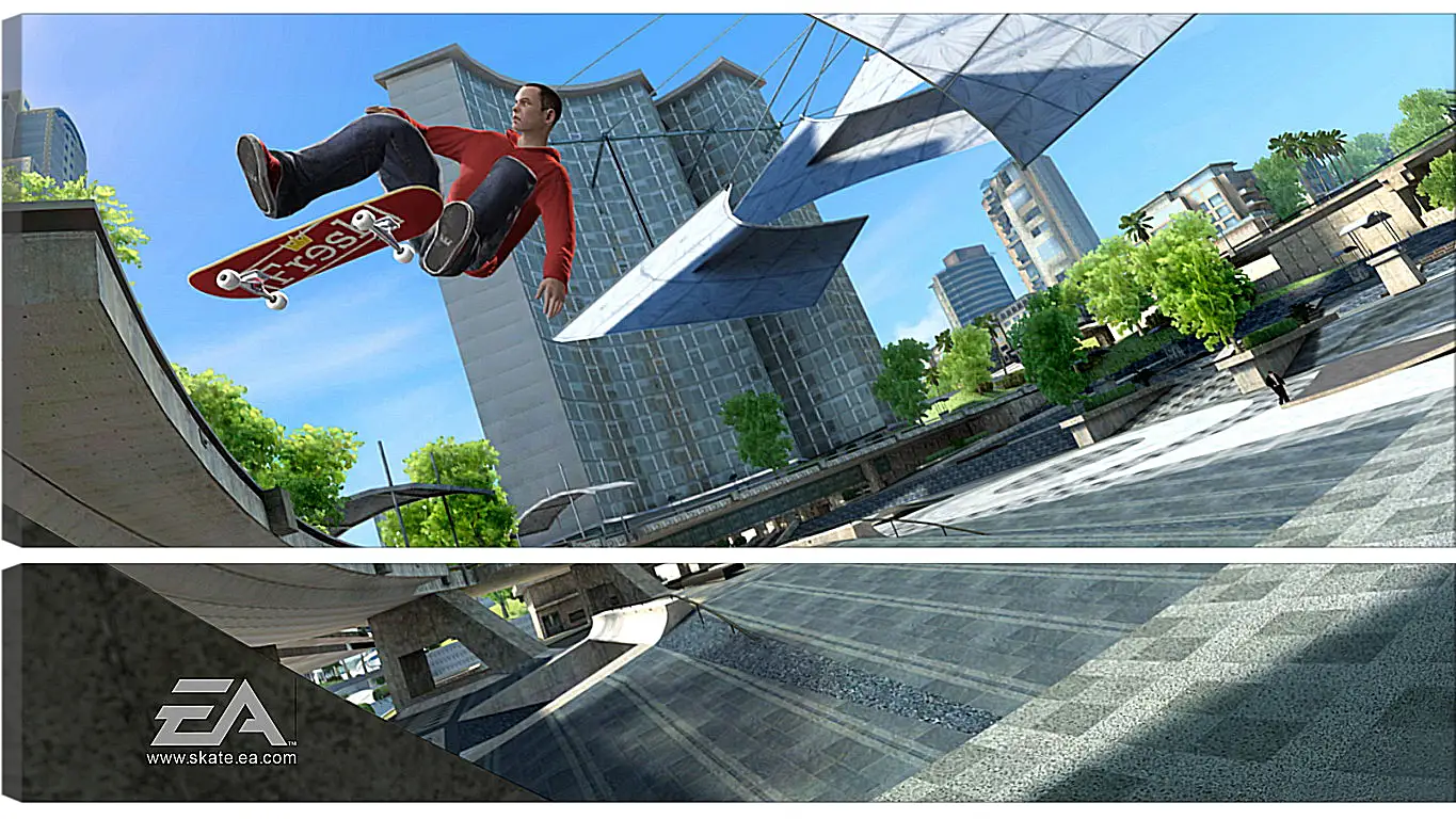 Модульная картина - Skate 3
