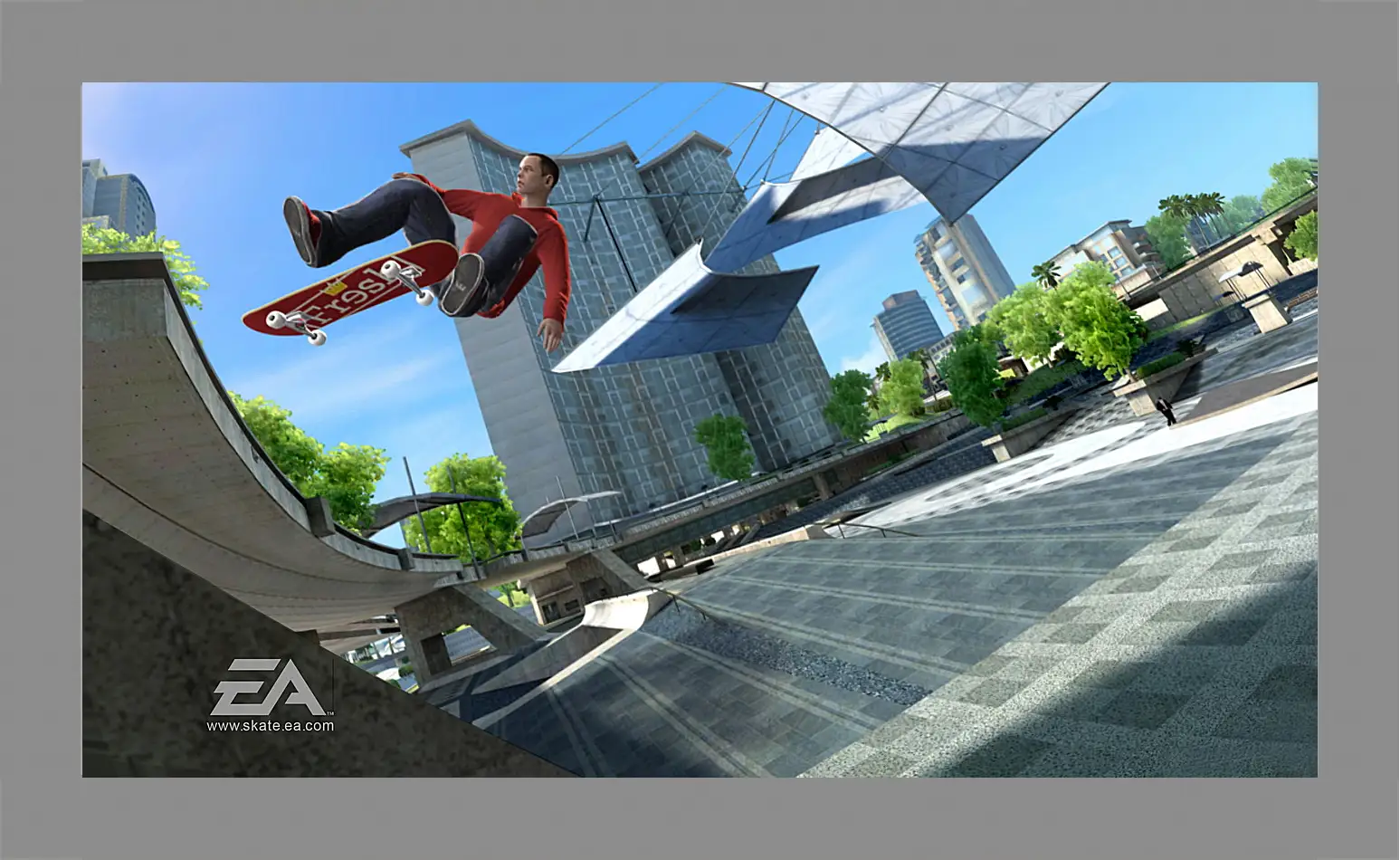 Картина в раме - Skate 3
