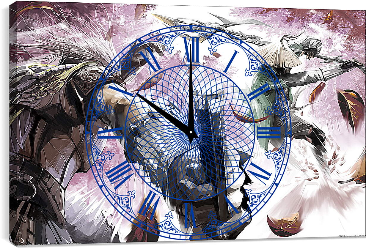 Часы картина - Final Duel
