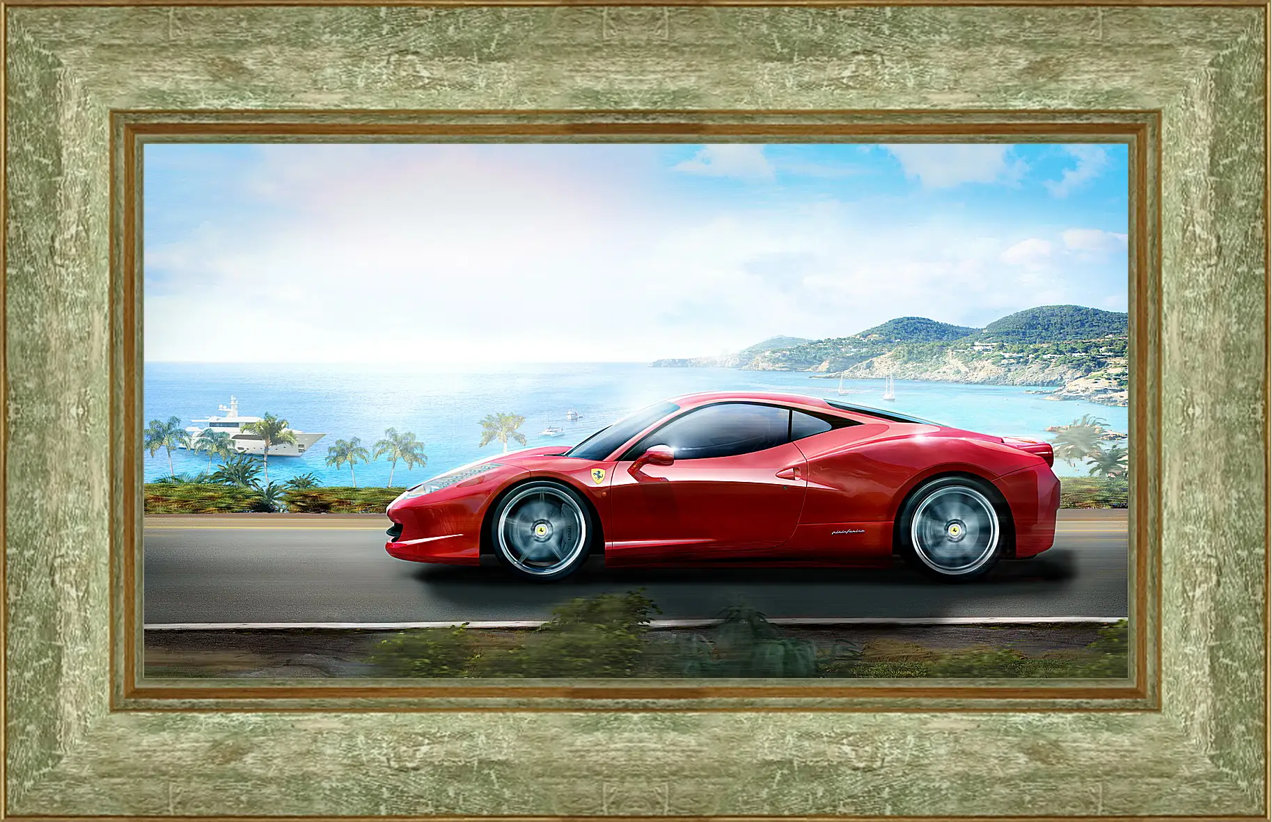 Картина в раме - Test Drive Unlimited 2
