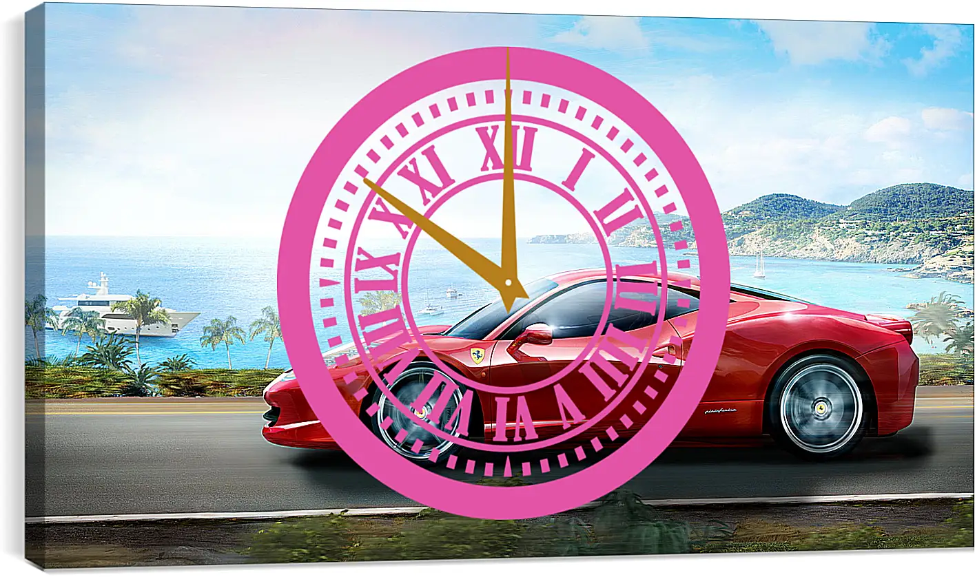 Часы картина - Test Drive Unlimited 2
