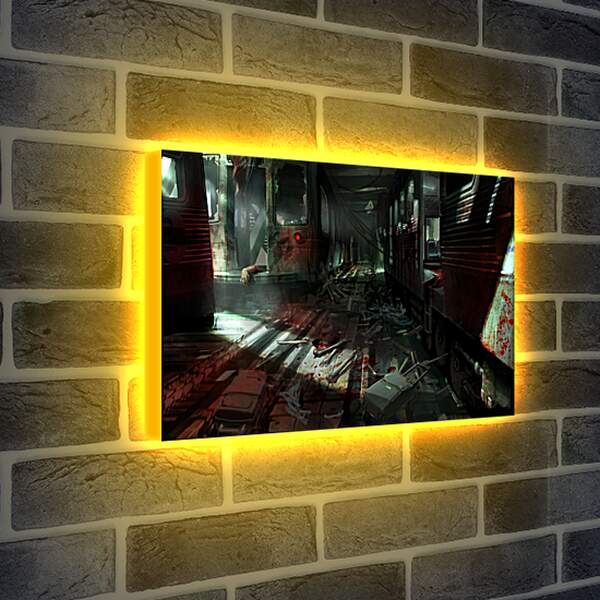 Лайтбокс световая панель - Fear 3

