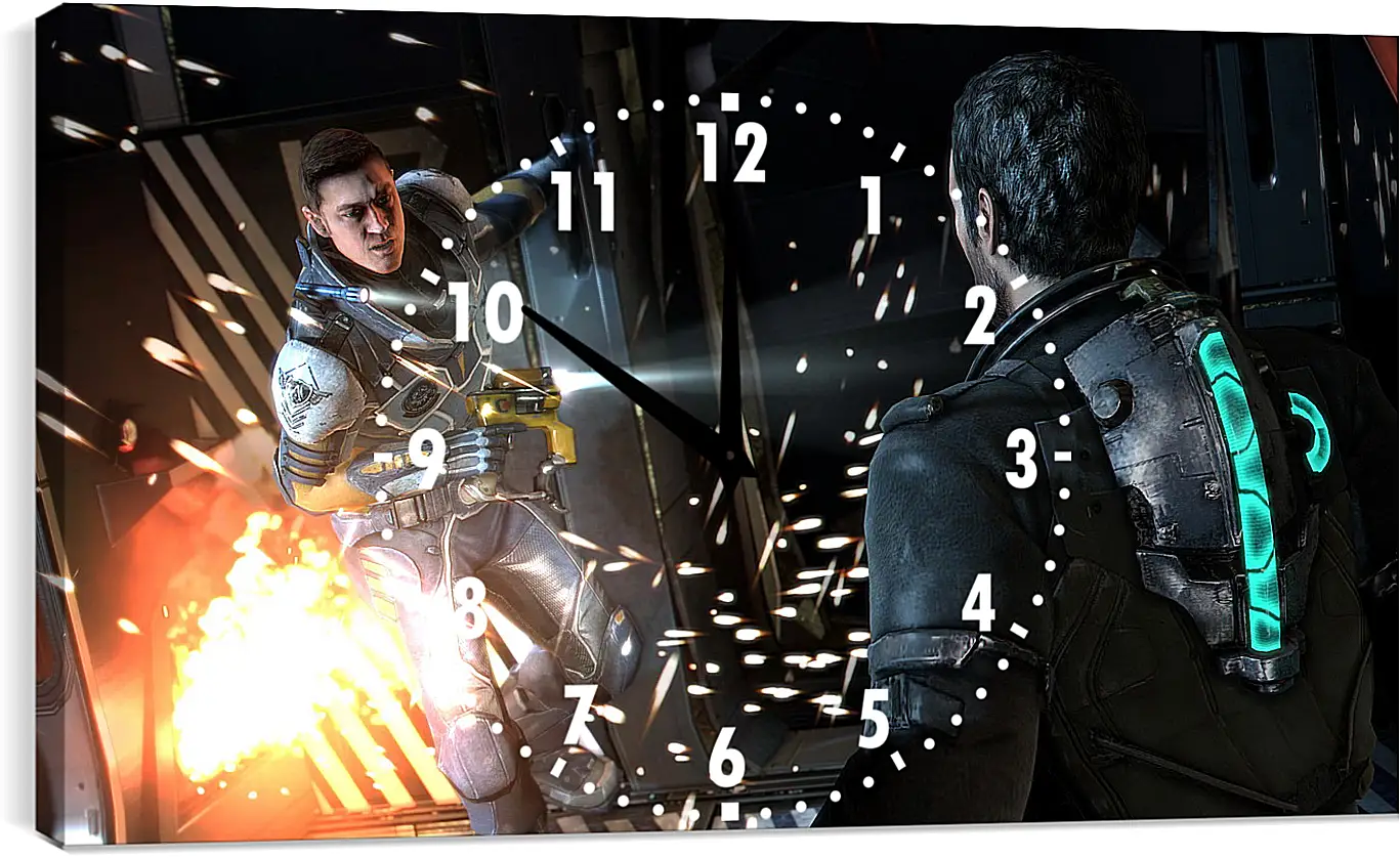 Часы картина - Dead Space 3
