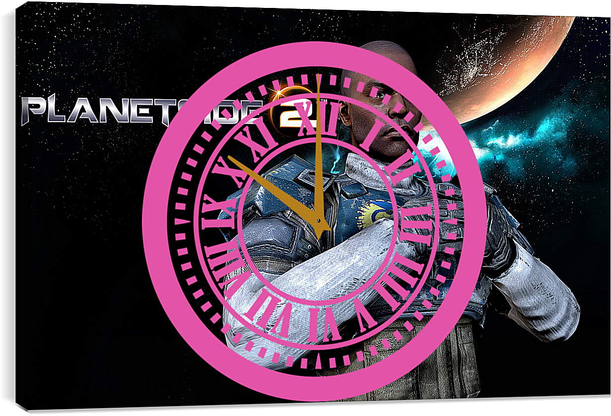 Часы картина - Planetside 2
