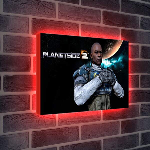Лайтбокс световая панель - Planetside 2
