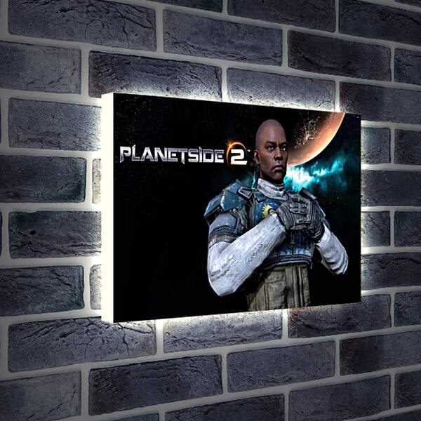 Лайтбокс световая панель - Planetside 2
