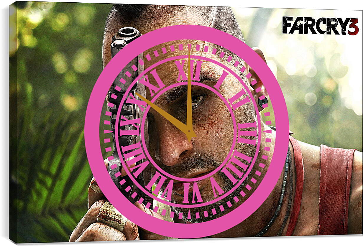 Часы картина - Far Cry 3