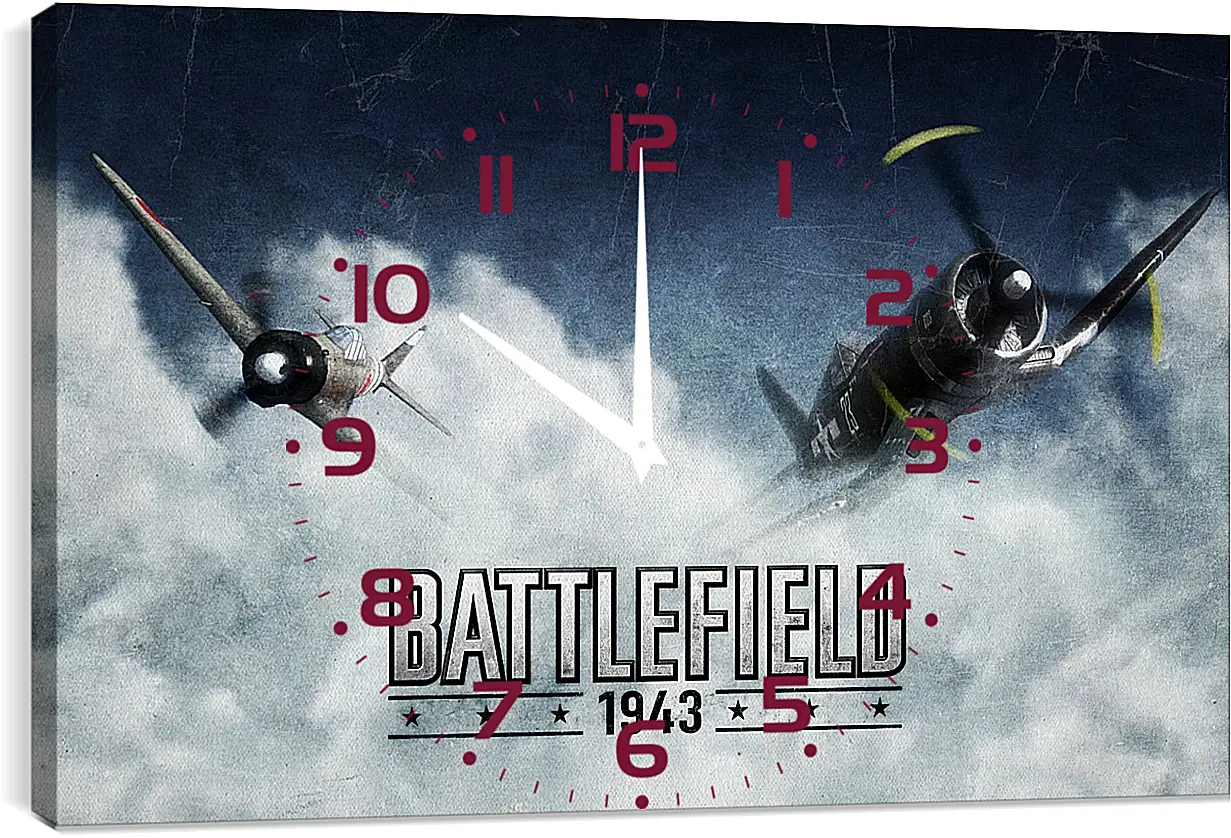 Часы картина - Battlefield 1943