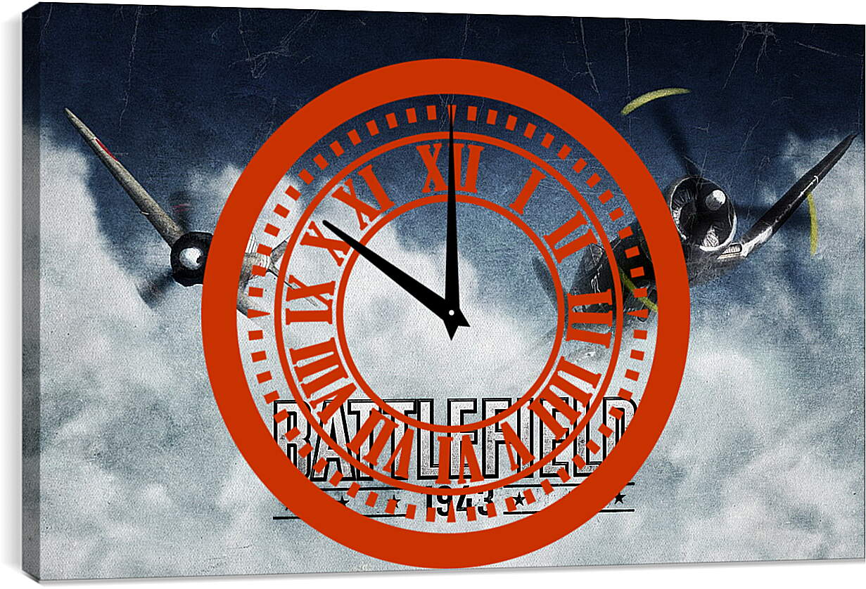 Часы картина - Battlefield 1943