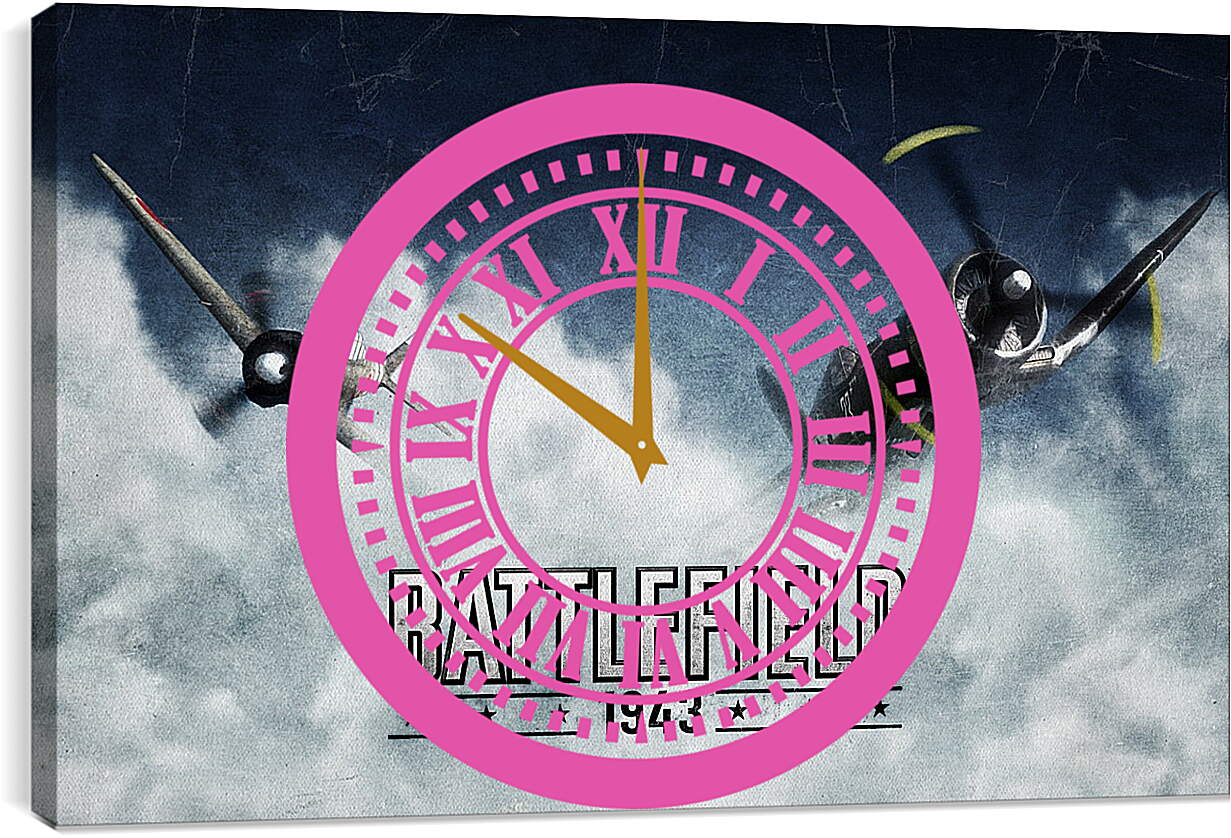 Часы картина - Battlefield 1943