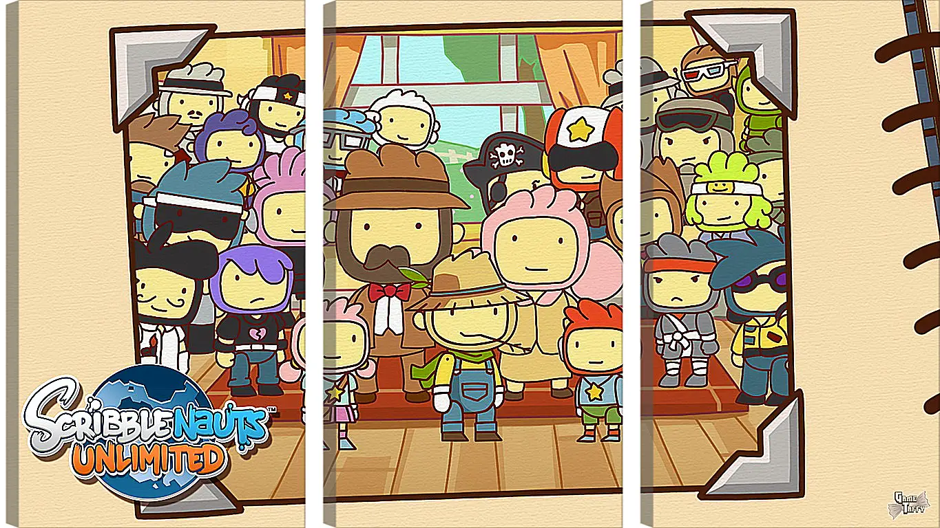 Модульная картина - Scribblenauts Unlimited
