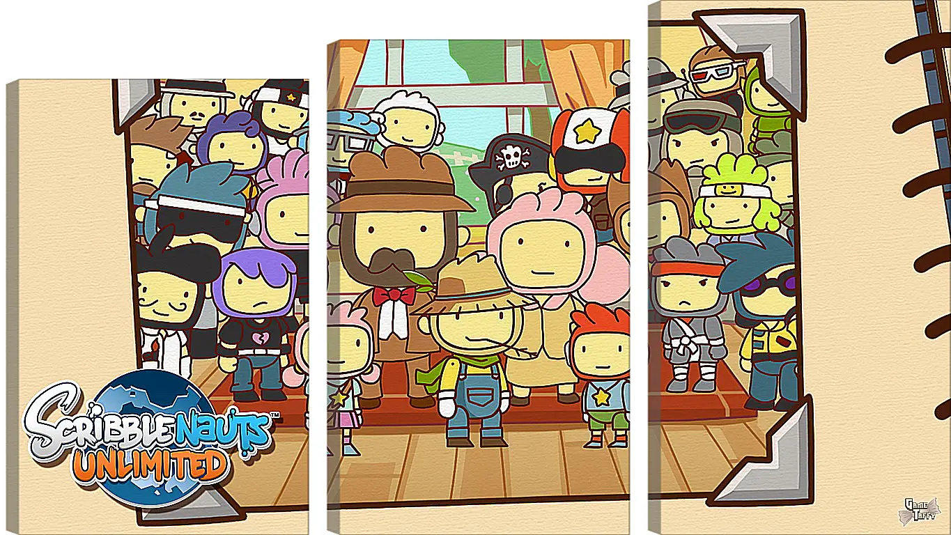 Модульная картина - Scribblenauts Unlimited
