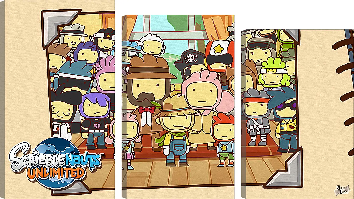 Модульная картина - Scribblenauts Unlimited
