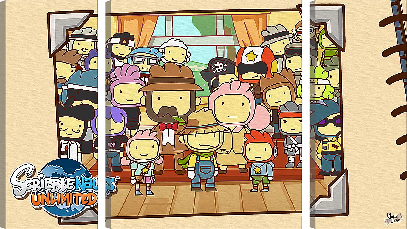 Модульная картина - Scribblenauts Unlimited
