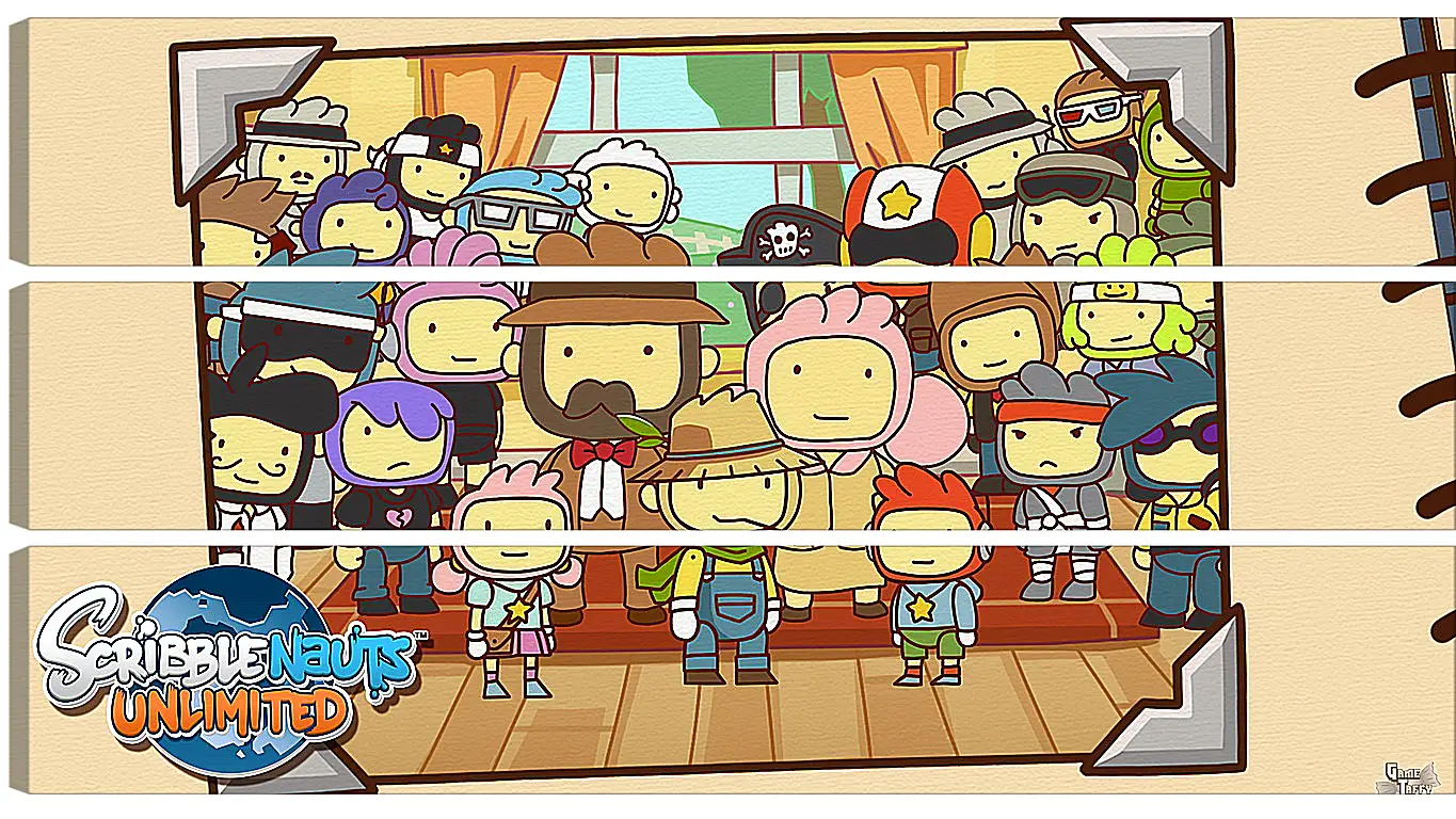 Модульная картина - Scribblenauts Unlimited
