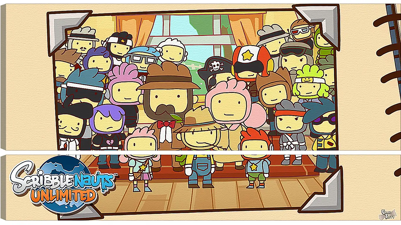 Модульная картина - Scribblenauts Unlimited
