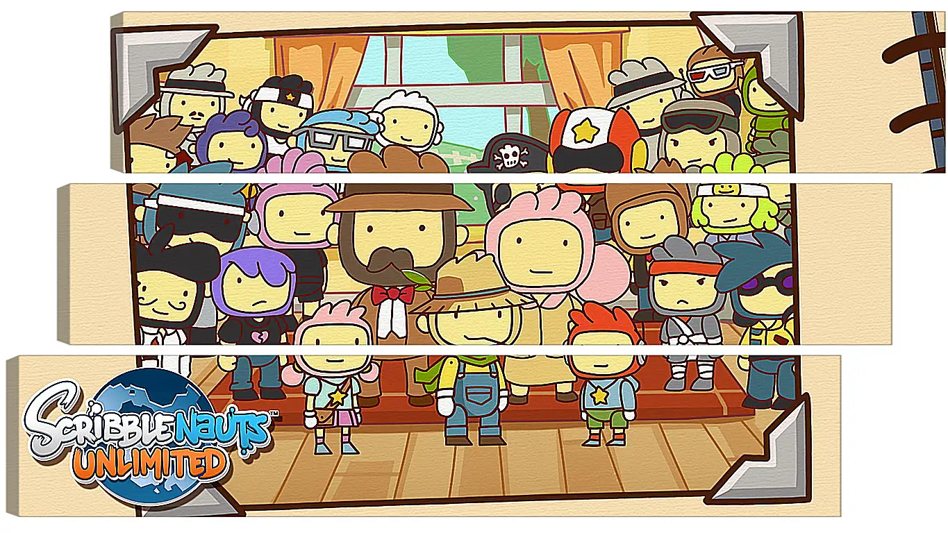 Модульная картина - Scribblenauts Unlimited
