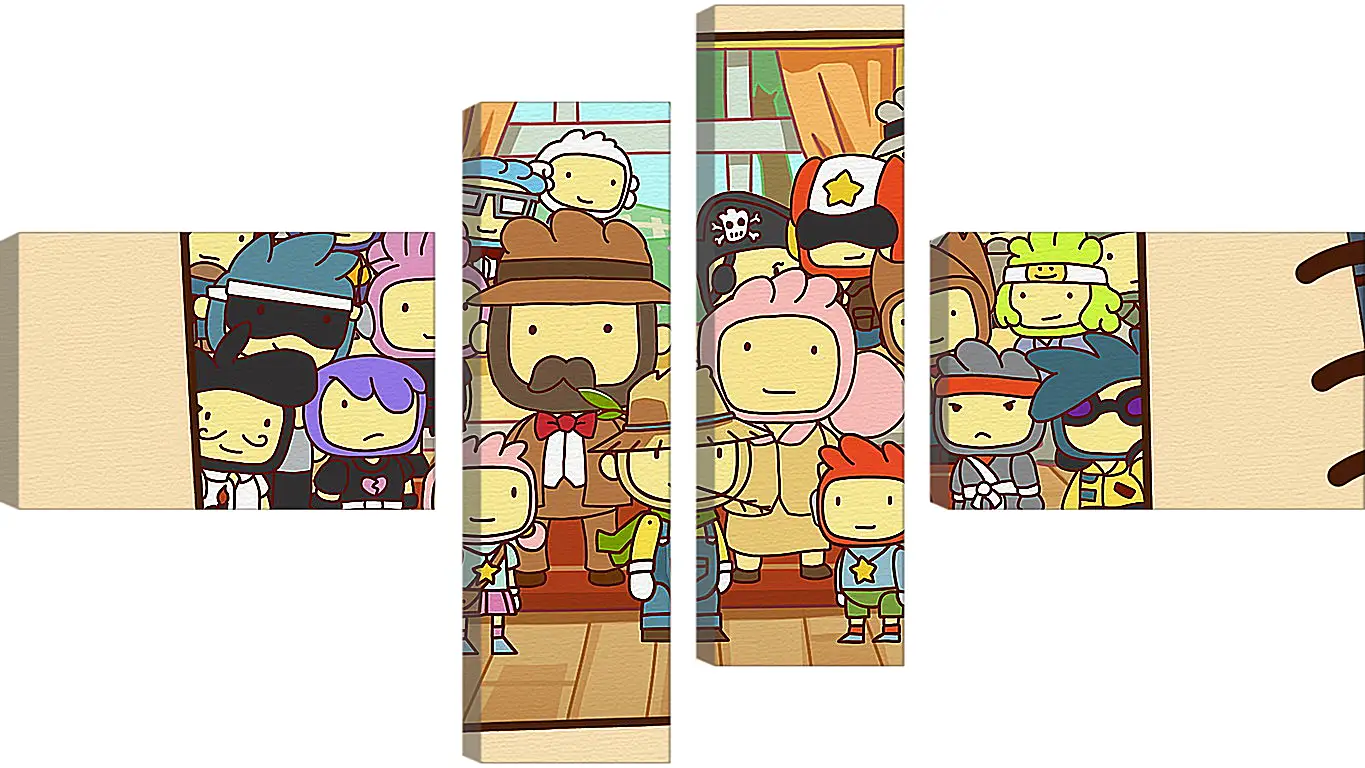 Модульная картина - Scribblenauts Unlimited
