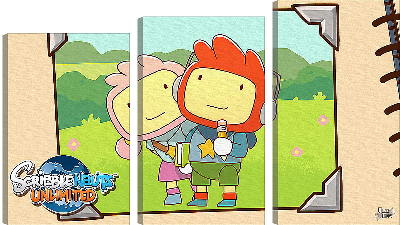 Модульная картина - Scribblenauts Unlimited
