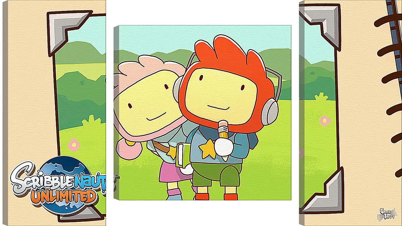 Модульная картина - Scribblenauts Unlimited
