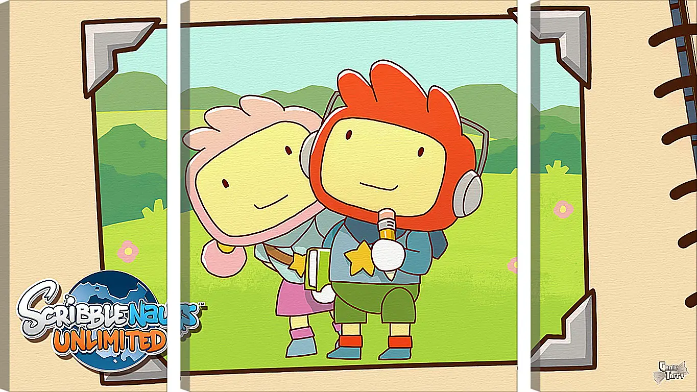 Модульная картина - Scribblenauts Unlimited
