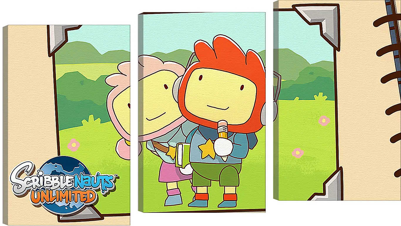 Модульная картина - Scribblenauts Unlimited
