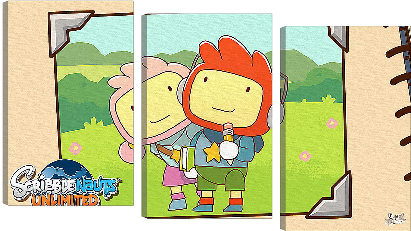 Модульная картина - Scribblenauts Unlimited
