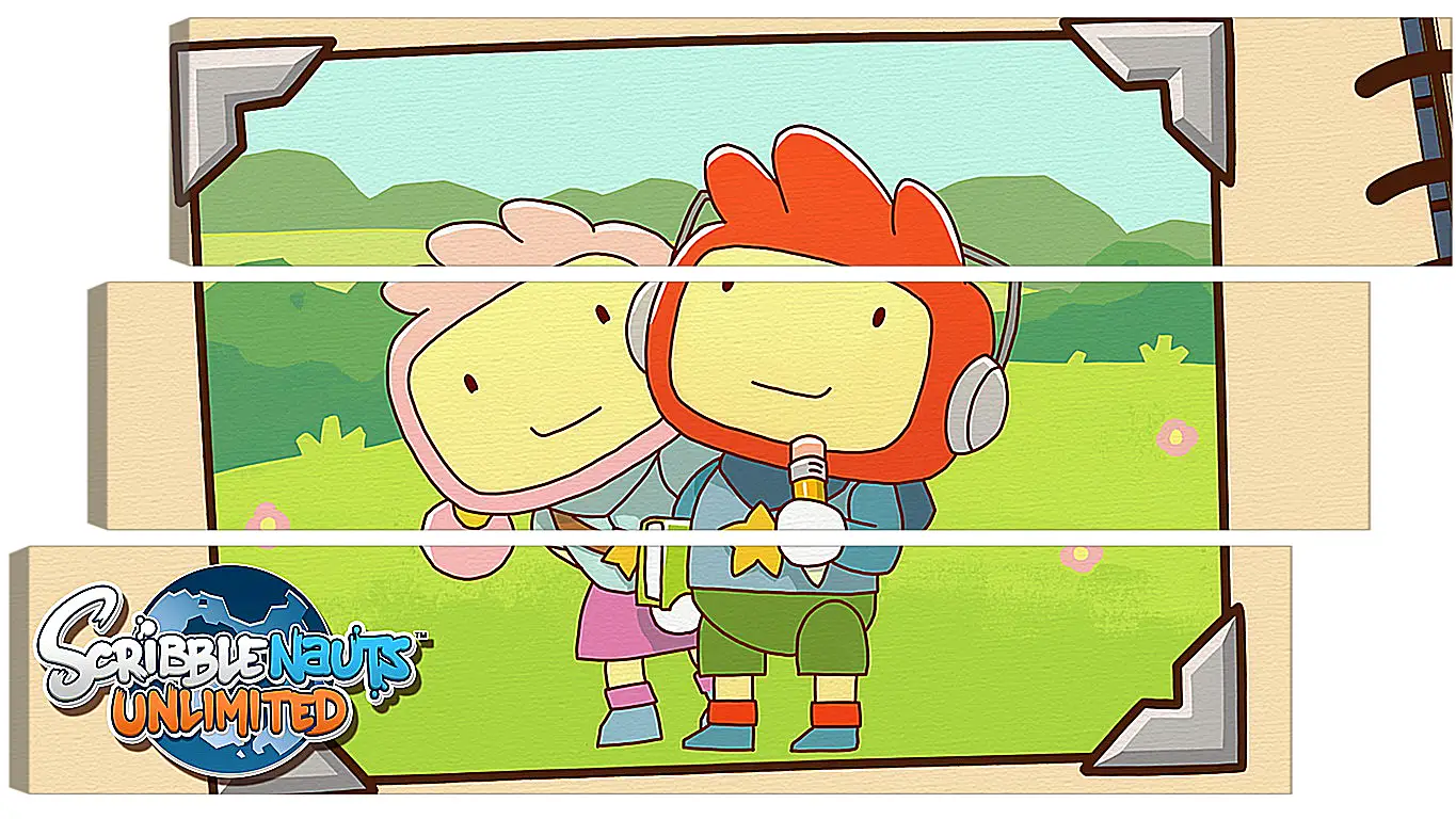 Модульная картина - Scribblenauts Unlimited

