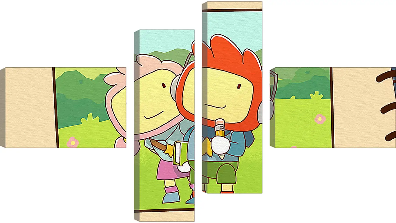 Модульная картина - Scribblenauts Unlimited
