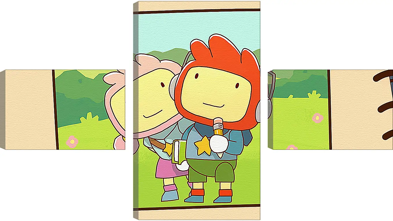 Модульная картина - Scribblenauts Unlimited
