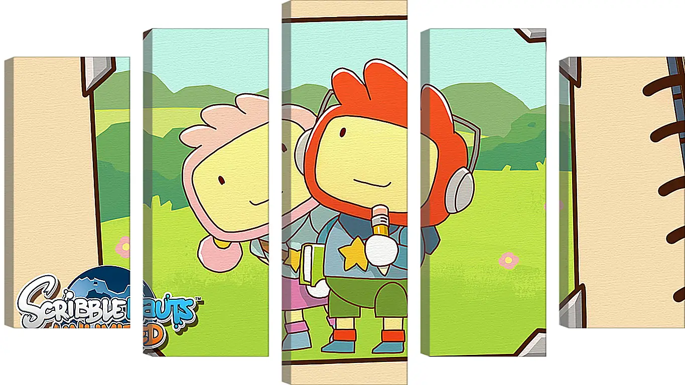 Модульная картина - Scribblenauts Unlimited
