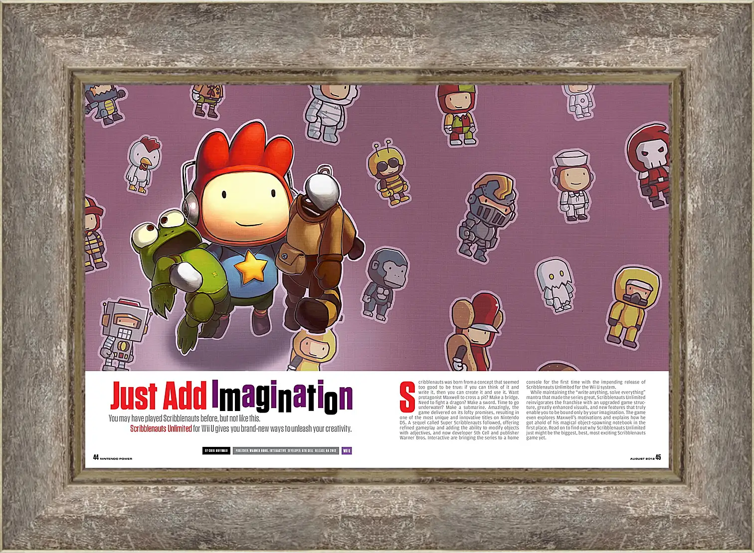 Картина в раме - Scribblenauts Unlimited
