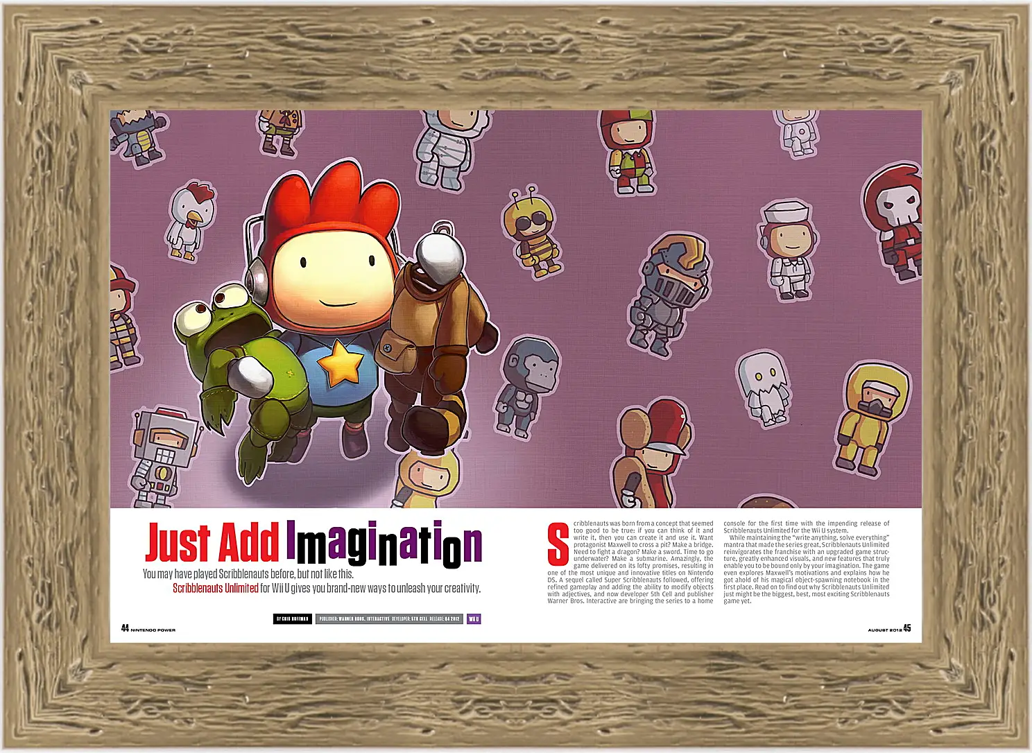 Картина в раме - Scribblenauts Unlimited
