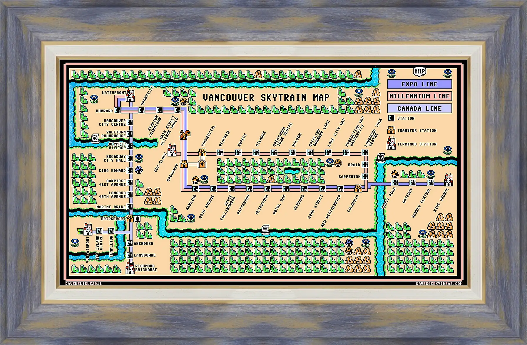 Картина в раме - Super Mario Bros. 3
