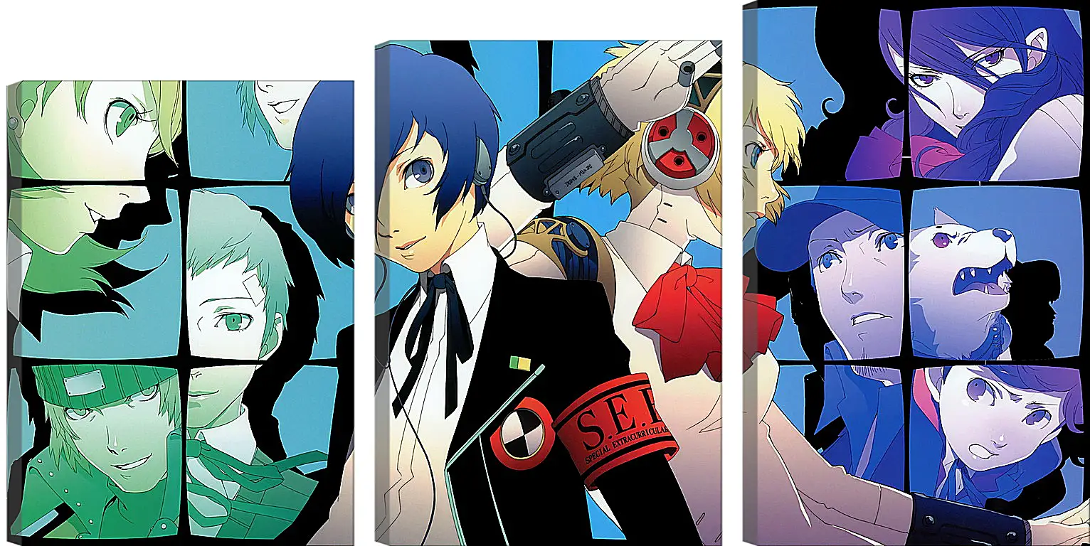 Модульная картина - Persona 3
