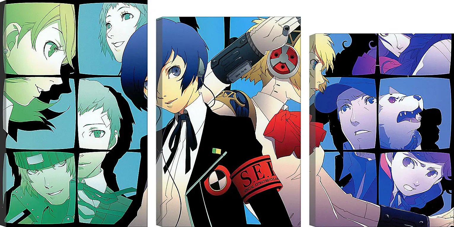 Модульная картина - Persona 3
