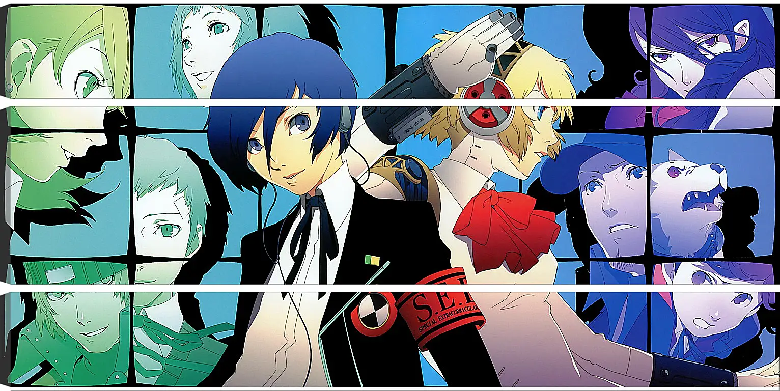 Модульная картина - Persona 3
