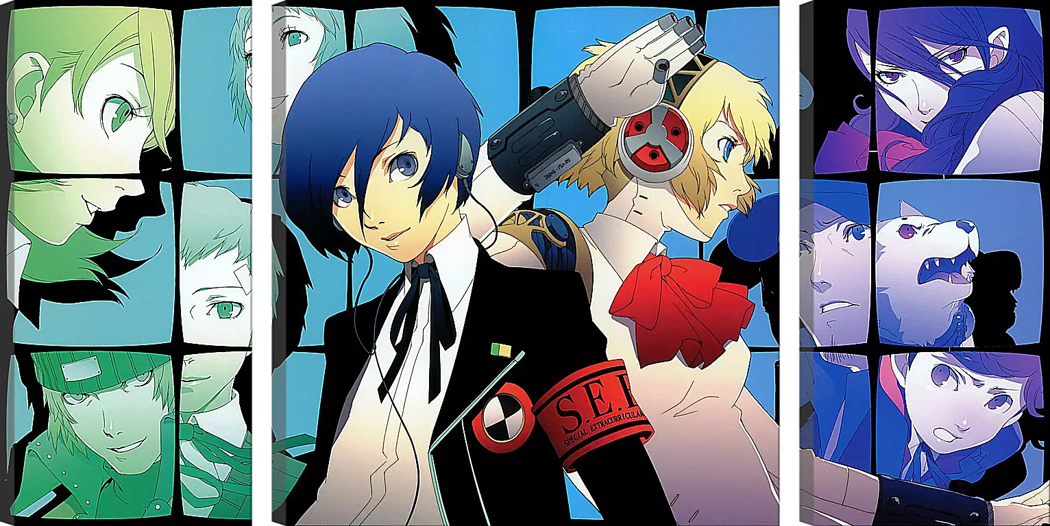 Модульная картина - Persona 3
