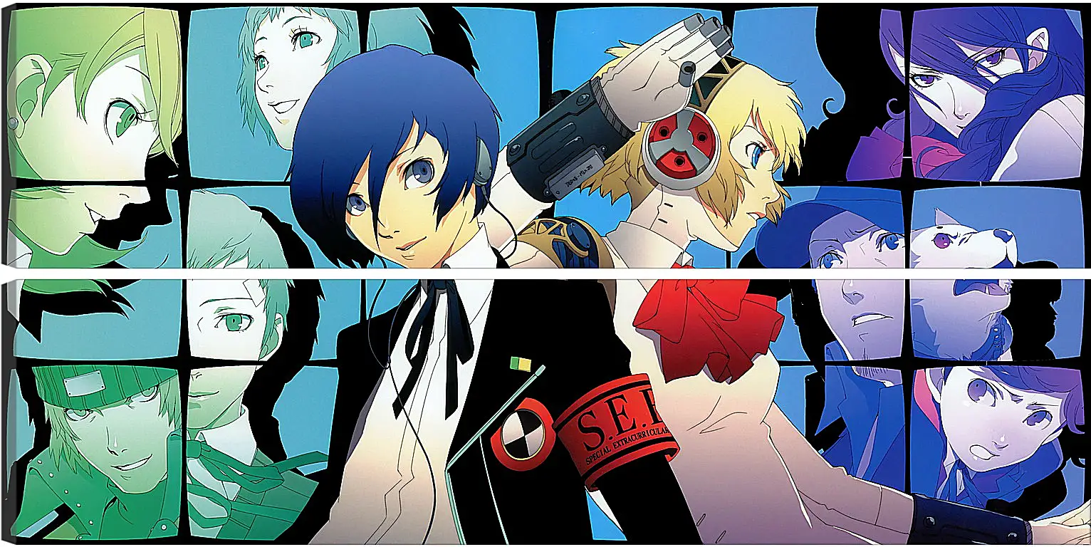 Модульная картина - Persona 3
