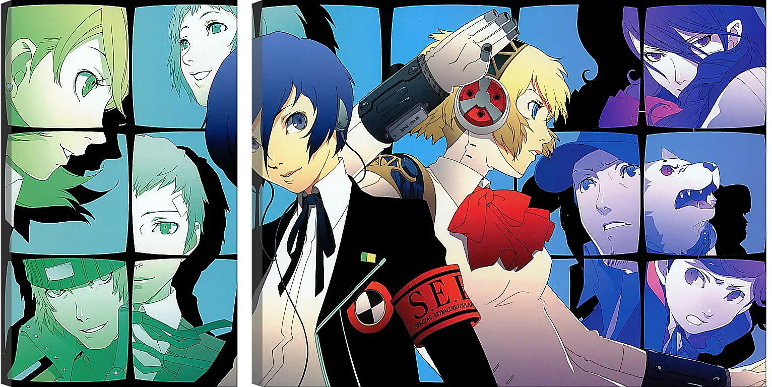 Модульная картина - Persona 3
