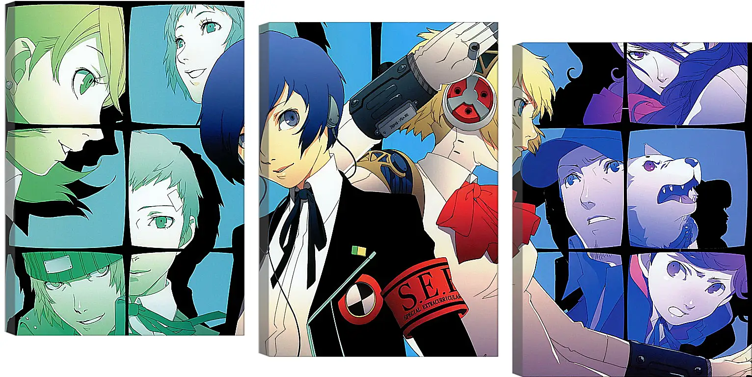 Модульная картина - Persona 3
